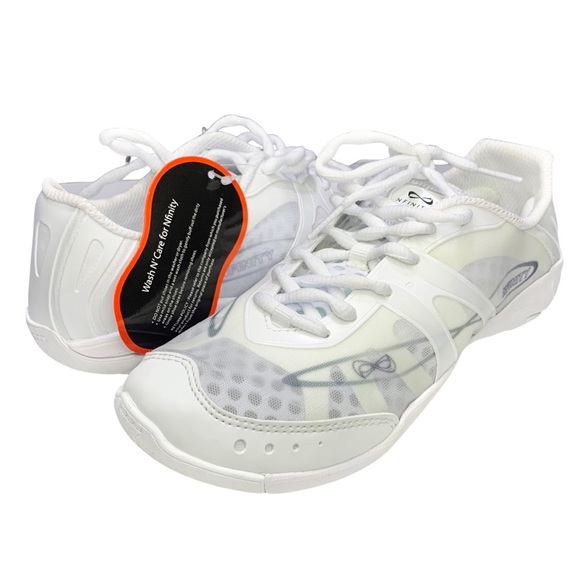 NFINITY Shoes - Nfinity Vengeance Women’s White Cheerleading Shoes Size 8